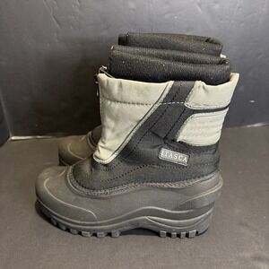 Itasca Youth Snow Boots Size 5 Gray/black